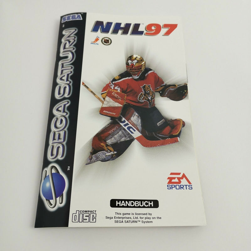 Sega Saturn game "NHL 97" SegaSaturn | Original packaging | PAL | Ice hockey EA Sports
