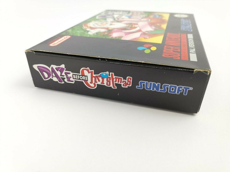 Super Nintendo Spiel " Daze before Christmas " Snes | Ovp | Pal | Cib |