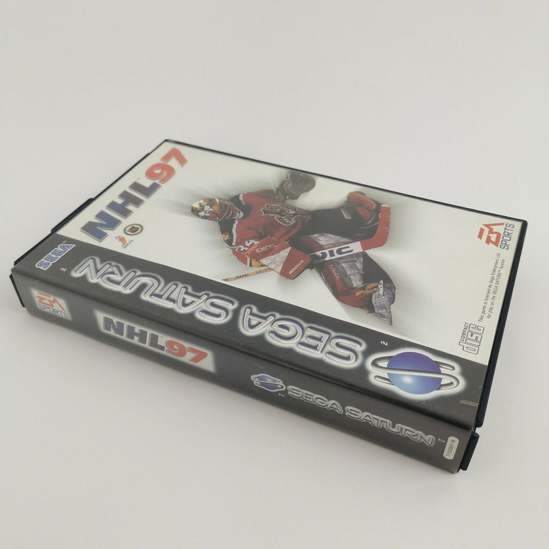 Sega Saturn game "NHL 97" SegaSaturn | Original packaging | PAL | Ice hockey EA Sports