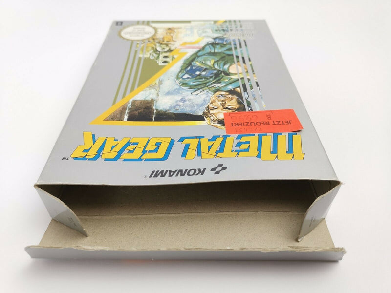 Nintendo Entertainment System game "Metal Gear" NES | Original packaging | PAL-B EEC