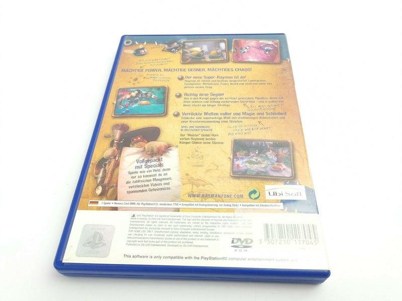 Sony Playstation 2 games "Rayman M, Rayman Revolution, Rayman 3 + Memory Card