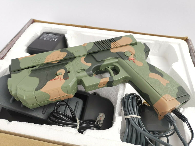 Sony Playstation 1 Controller " Real Arcade Light Gun " Ps1 Psx | OVP | JoyTech