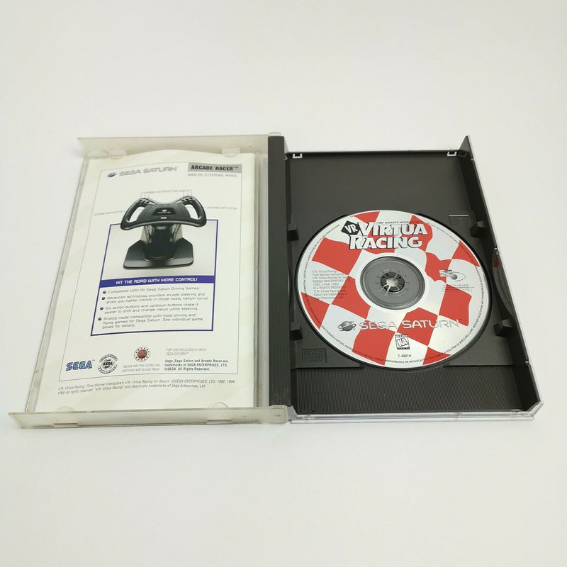 Sega Saturn Spiel " VR Virtua Racing " SegaSaturn | OVP | NTSC-U/C USA