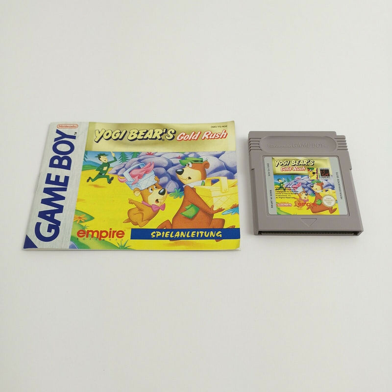 Nintendo Gameboy Classic Spiel " Yogi Bears Gold Rush " Game Boy | OVP PAL NOE