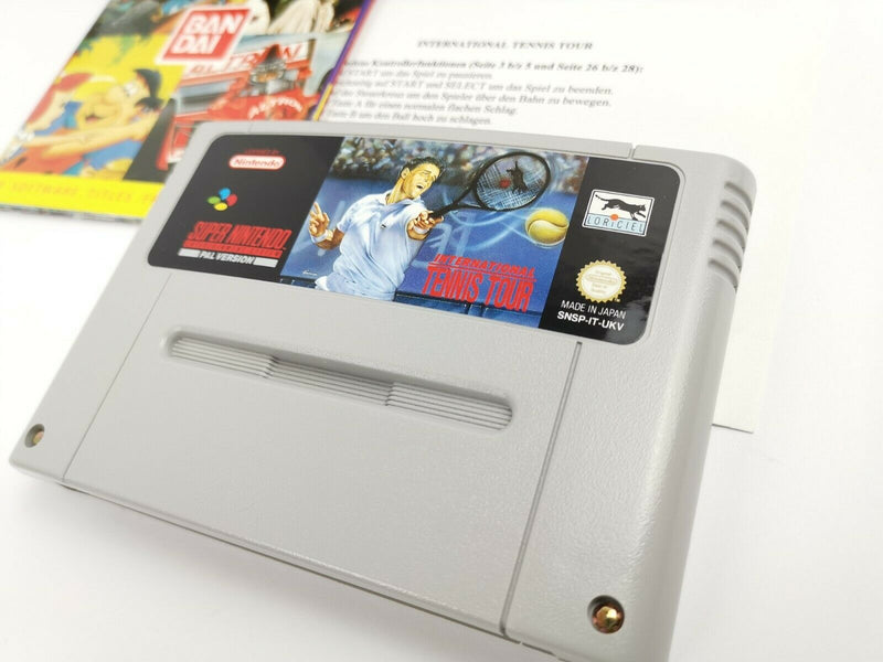 Super Nintendo game "International Tennis Tour" Snes | Original packaging | Pal | UKV