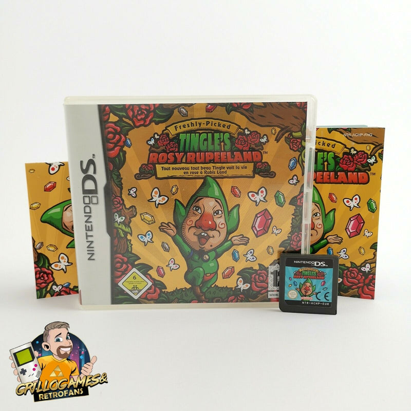 Nintendo Ds Game "Freshly-Picked Tingles Rosy Rupeeland" DS 3DS | Original packaging | PAL