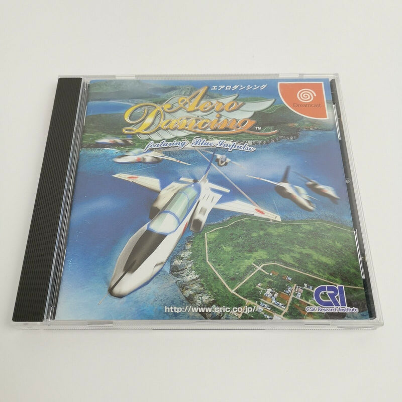 Sega Dreamcast Spiel " Aero Dancing featuring Blue Impulse " OVP | NTSC-J Japan