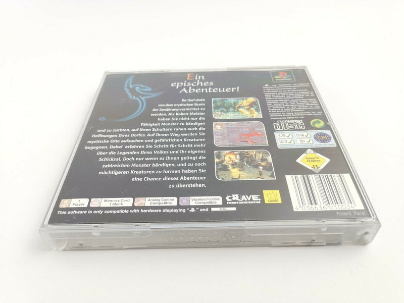 Sony Playstation 1 Spiel " Jade Cocoon & Strategy Guide | Lösungsbuch | Ps1