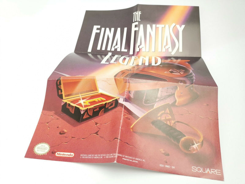 Nintendo Gameboy Classic Game "The Final Fantasy Legend" Original Box | NTSC |Game Boy