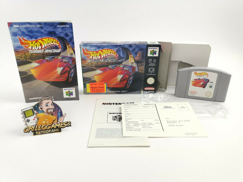 Nintendo 64 game "Hot Wheels Turbo Racing" N64 | Original packaging | Pal | EUR