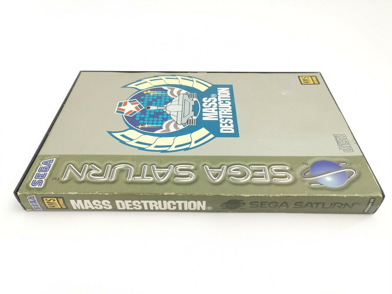 Sega Saturn Spiel " Mass Destruction " Pal | Ovp | Ss SegaSaturn