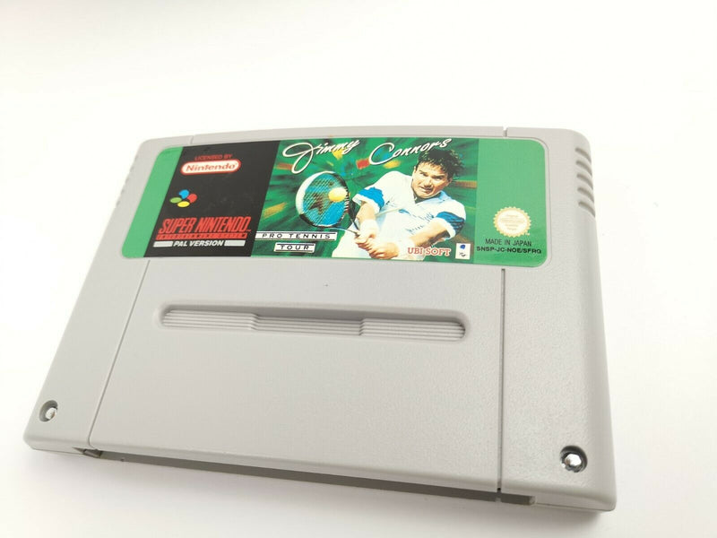 Super Nintendo game "Jimmy Connors" original box | Pal | Snes