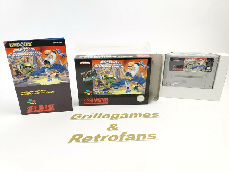 Super Nintendo Spiel " Captain Commando " Snes | Ovp | Pal | CIB * neuwertig