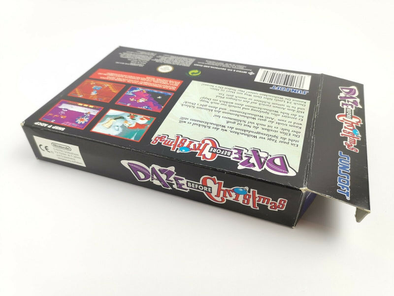 Super Nintendo game "Daze before Christmas" Snes | Original packaging | Pal | Cib |