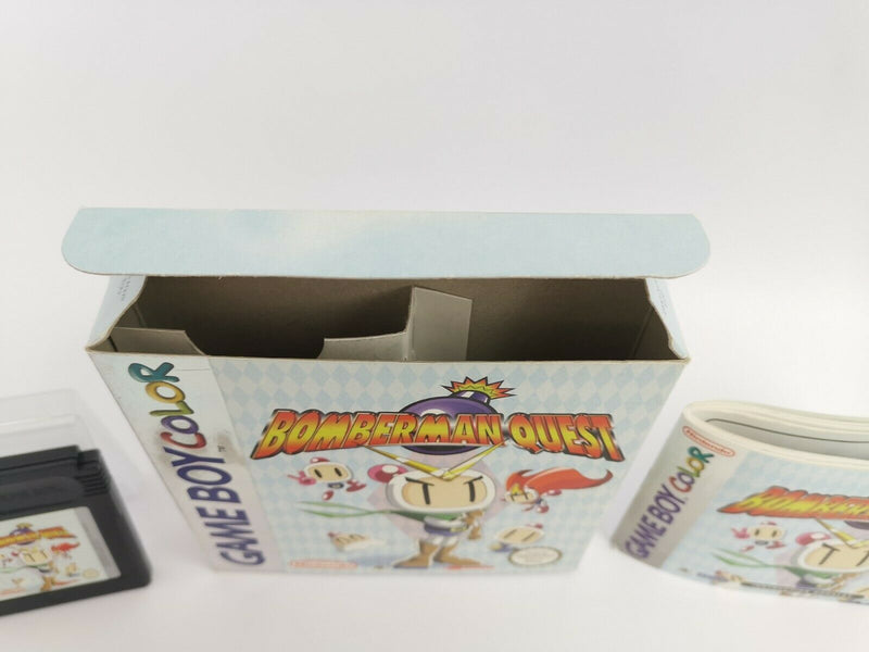Nintendo Gameboy Color Spiel " Bomberman Quest " GBC | Ovp