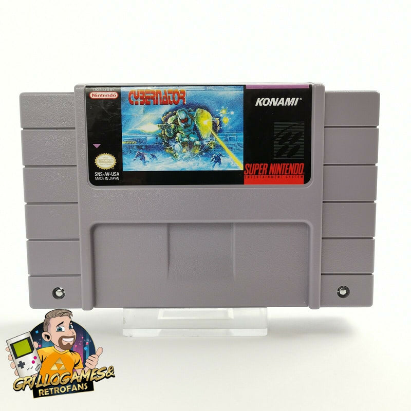 Super Nintendo Spiel " Cybernator " SNES | NTSC-U/C USA | Modul Cartridge