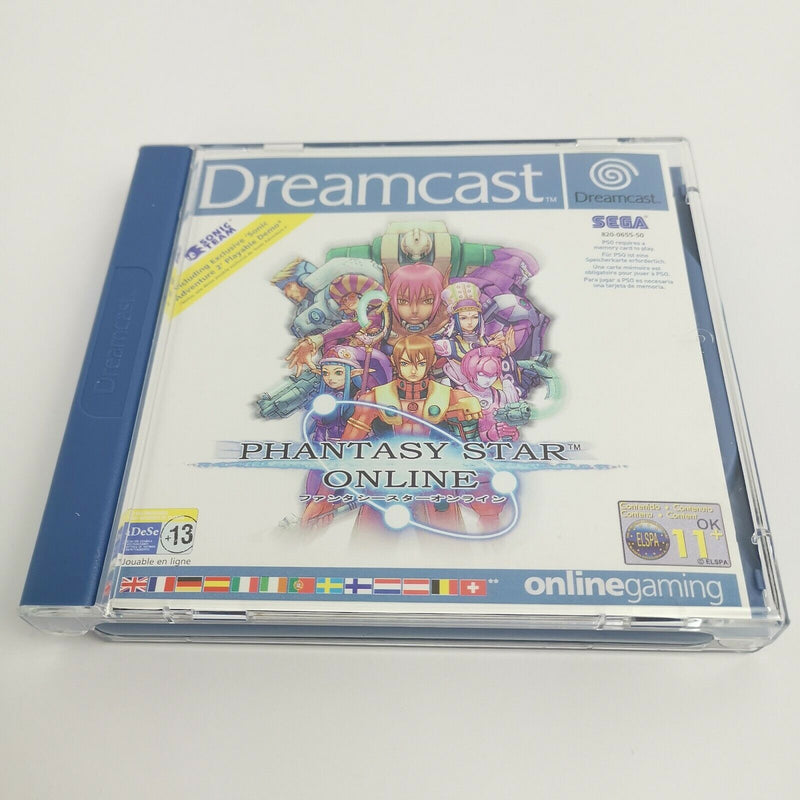 Sega Dreamcast Spiel " Phantasy Star Online " DC Dream Cast Game | PAL | OVP