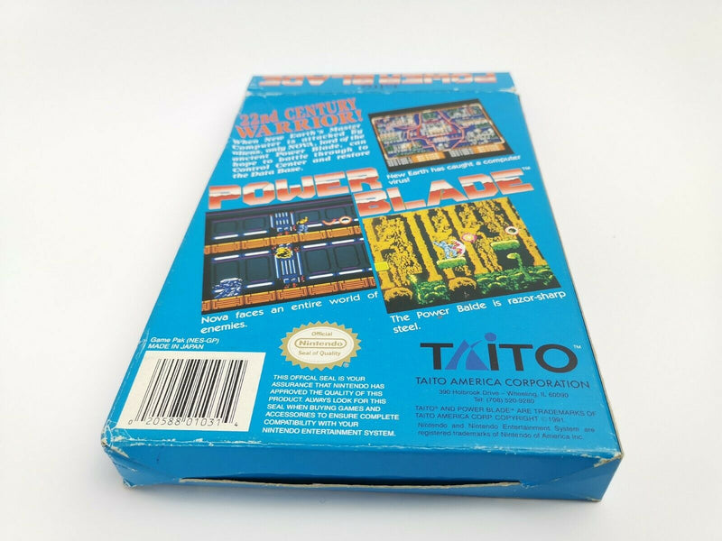 Nintendo Entertainment System Spiel " Power Blade " NES | OVP | REV-A