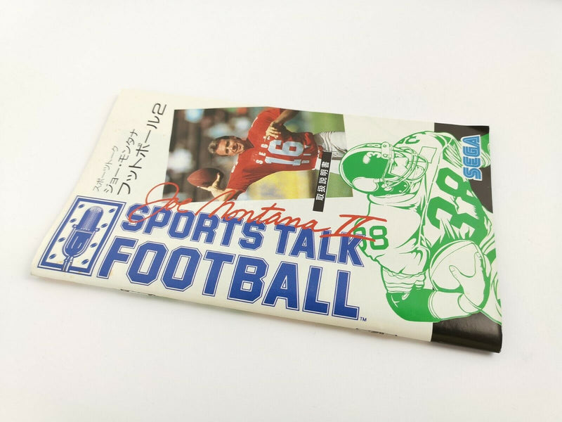 Sega Mega Drive Spiel " Football Sports Talk " | Jap. | Ovp | Sega MD