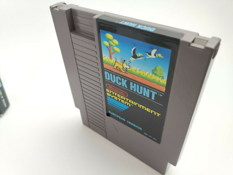 Nintendo Entertainment System game "Duck Hunt" NES | Original packaging | Pal B bee graves