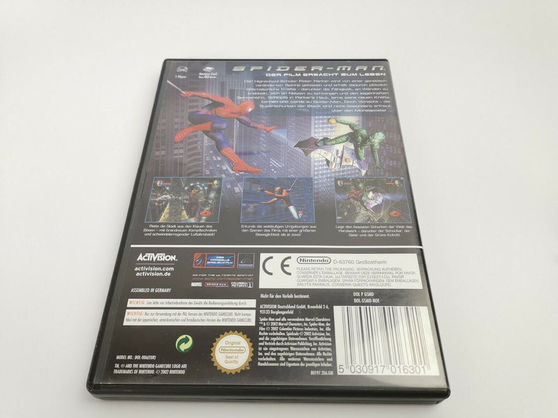 Nintendo Gamecube Game "Spider-Man" Game Cube | Spiderman | Original packaging | German PAL