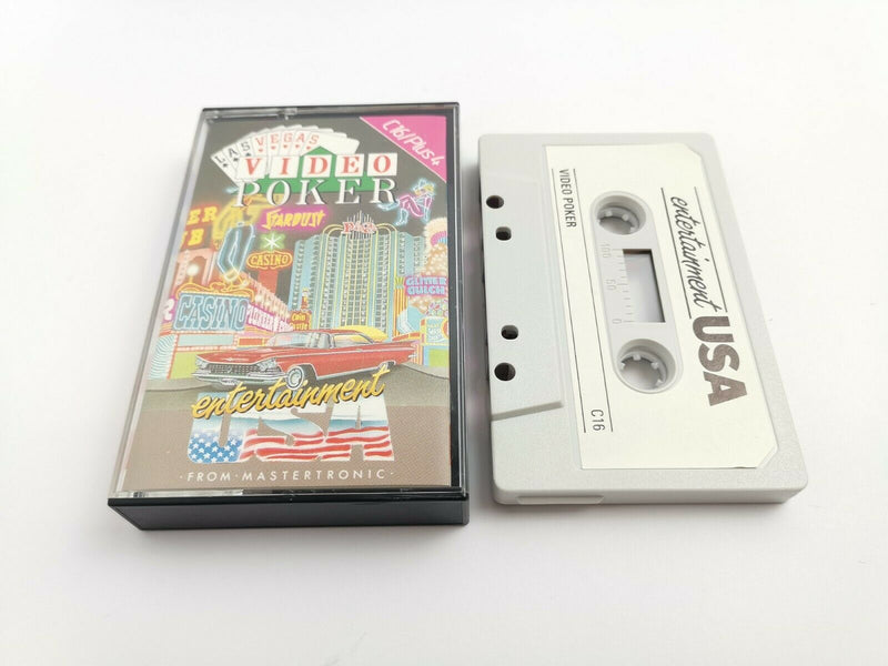 Commodore C16 / Plus 4 Spiel " Las Vegas Video Poker " Commodore-16