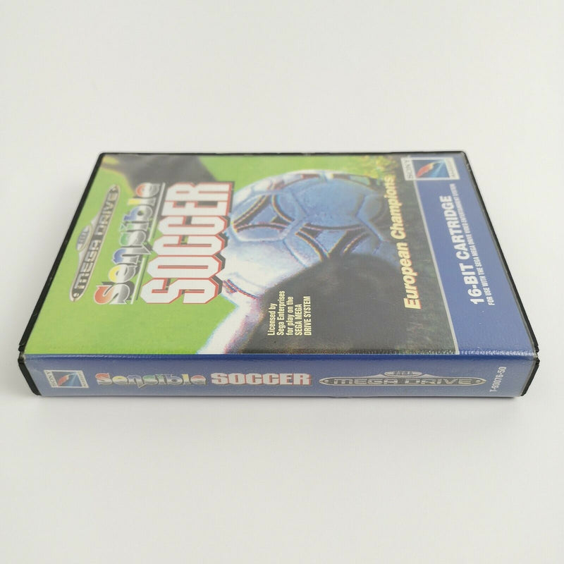 Sega Mega Drive game "Sensible Soccer" MD MegaDrive | Original packaging | PAL football