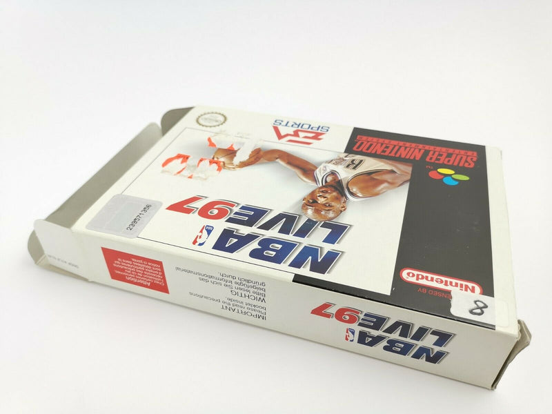 Super Nintendo Spiel " NBA Live 97 " SNES | Ovp | Pal | EUR Basketball