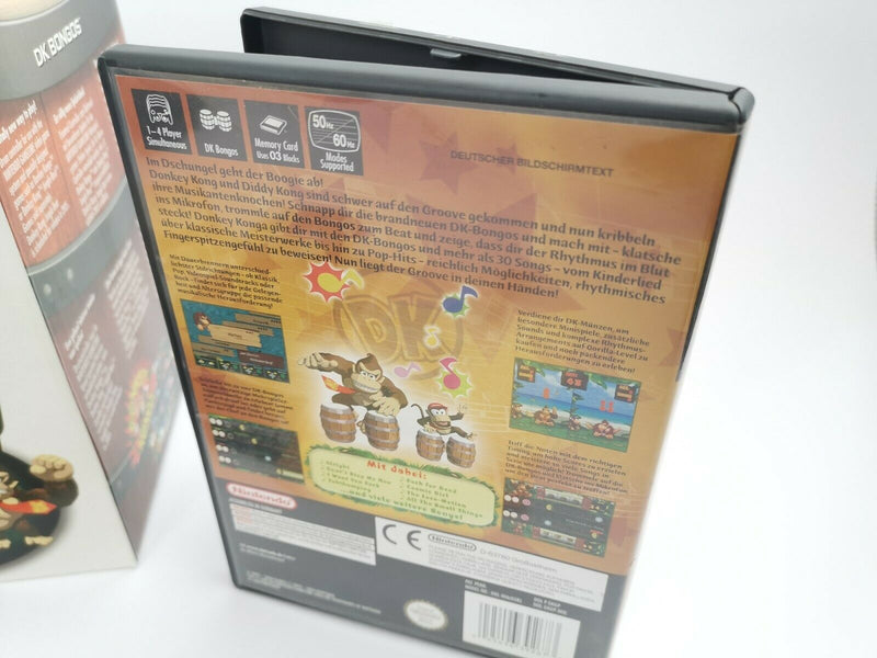 Nintendo Gamecube Spiel " Donkey Konga + Trommeln " Bongos | Game Cube | Ovp