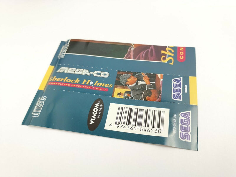 Sega Mega CD game "Sherlock Holmes" MegaCD | MC | Original packaging | Pal
