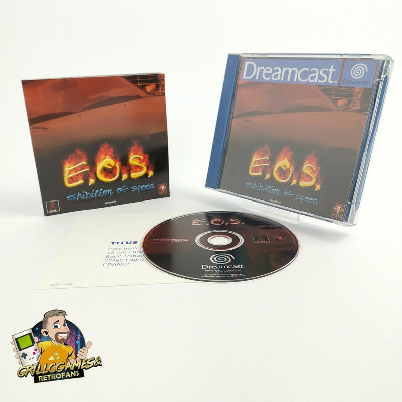 Sega Dreamcast game "EOS Exhibition of Speed" DC | Original packaging | PAL Titus