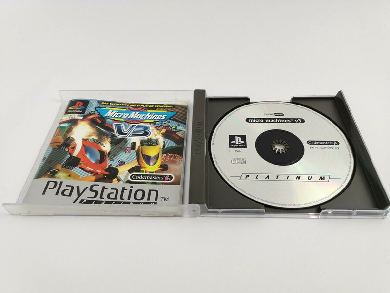 Sony Playstation 1 Spiel " Micro Machines V3 " Ps1 Psx | OVP | PAL