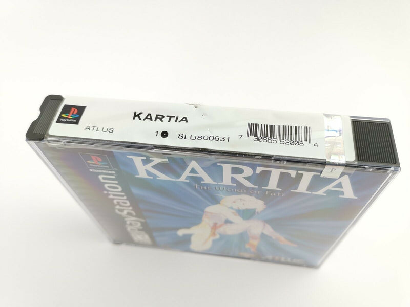 Sony Playstation 1 NTSC Spiel " Kartia The World of Fate " Ps1 | Sealed | Neu