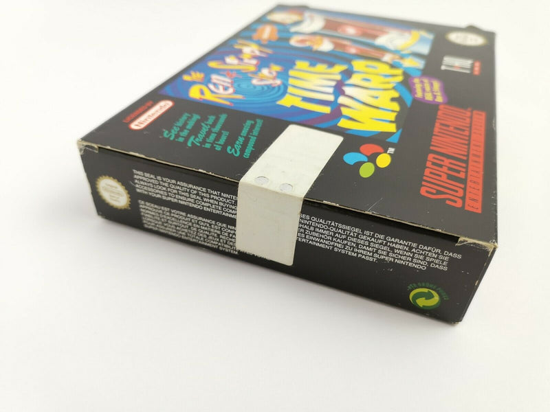Super Nintendo Game "The Ren &amp; Stimpy Show Time Warp" Snes | Original packaging | Pal | CIB