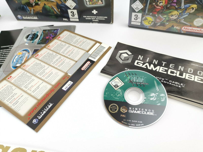 Nintendo Gamecube Spiel " The Legend of Zelda Four Swords Adventures " GC | Pal