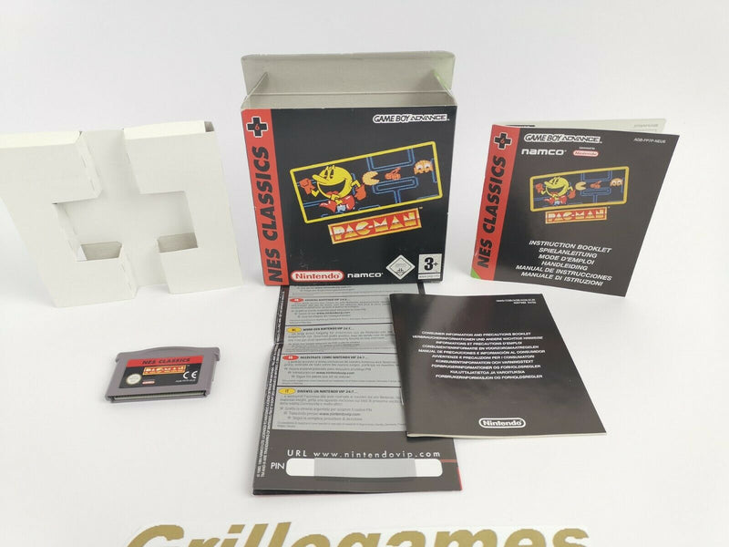 Nintendo Gameboy Advance game "Pac-Man" | GBA | Original packaging | Nes Classics