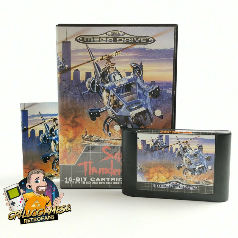 Sega Mega Drive Spiel " Super Thunder Blade " MD MegaDrive | OVP | PAL