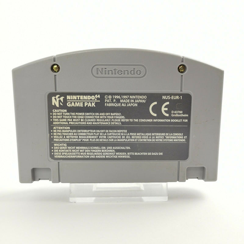 Nintendo 64 Spiel " Clay Fighter 63 1/3 " N64  Modul Cartridge PAL NOE