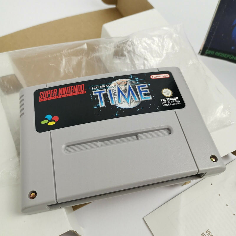 Super Nintendo game "Illusion of Time" SNES Big Box | Original packaging | German PAL version