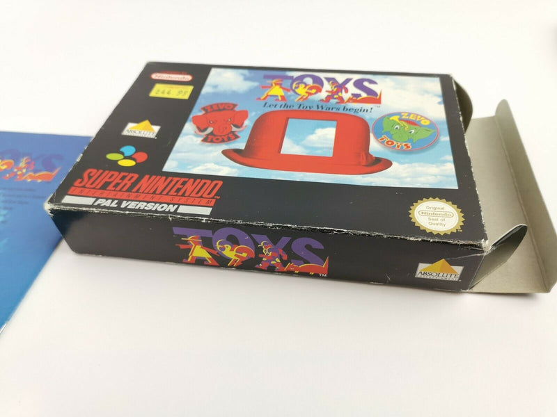 Super Nintendo game "Toys let The Toy Wars begin!" Snes | Original packaging | Pal | CIB