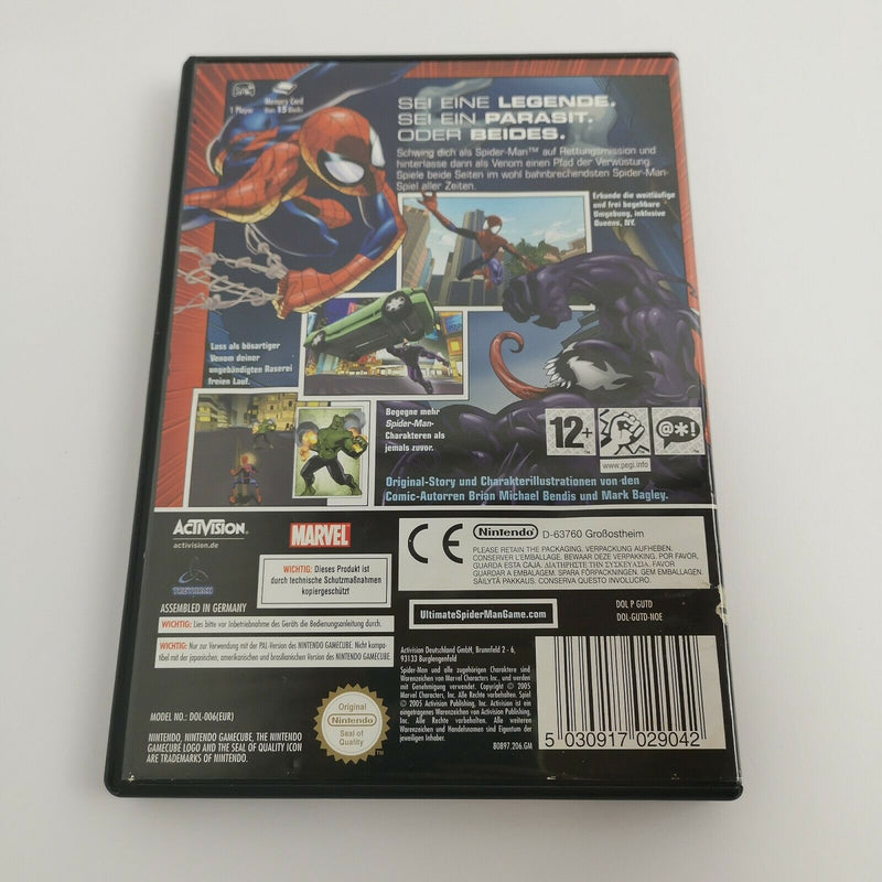 Nintendo Gamecube Spiel " Ultimate Spider-Man " Spiderman | OVP | PAL