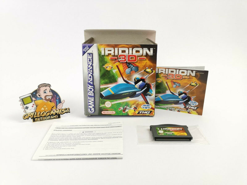 Nintendo Gameboy Advance Spiel " Iridion 3D " Game Boy GBA | OVP | PAL EUR