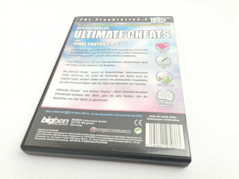 Sony Playstation 2 " Action Replay Ultimate Cheats für Final Fantasy X-2 " Ps2