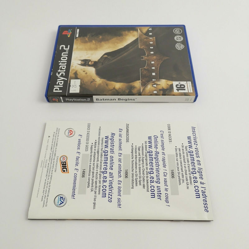 Sony Playstation 2 Game "Batman Begins" PS2 / Ps 2 | Original packaging | PAL