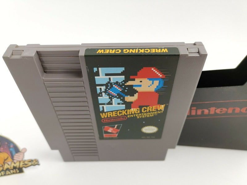 Nintendo Entertainment System game "Wrecking Crew" NES | Module | FRA