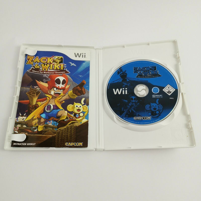 Nintendo Wii Spiel " Zack & Wiki Quest for Barbaros Treasure " OVP | PAL UKV