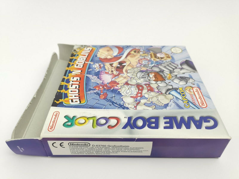 Nintendo Gameboy Color Spiel " Ghosts N Goblins " GBC Game Boy | OVP | PAL EUR
