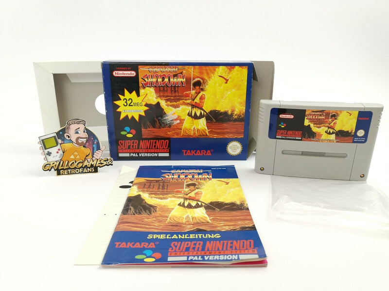 Super Nintendo game "Samurai Shodown" original packaging | Pal | Snes