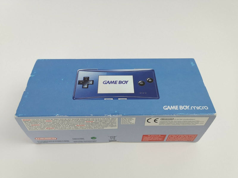 Nintendo Gameboy Micro Blue Blue | Game Boy Micro | Original packaging | PAL handheld