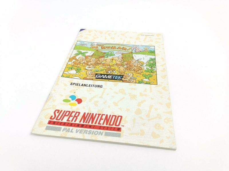 Super Nintendo Spiel " The Humans " | Snes | Ovp | Pal | CIB